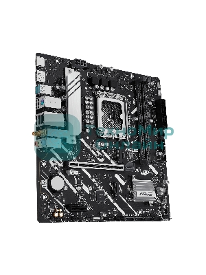 Материнская плата ASUS PRIME H810M-A WIFI, LGA 1851, Intel H810, 2xDDR5, 4xSATA, 2xM.2, 1xPCIe 4.0 x16, 1xPCIe x1, 1xDP, 1xHDMI, 1x1Gb LAN, Wi-Fi, 4xUSB 2.0, 2xUSB 3.2 Gen 2, 3x3.5 мм, 7.1, Micro-ATX