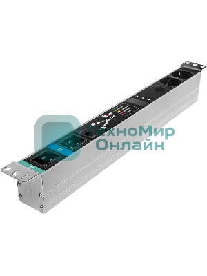 Блок розеток АВР Rem R-16-2S-T-440-2XC20 1U 19