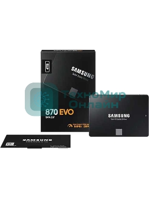 Накопитель SSD Samsung 4Tb 870 EVO, V-NAND, 2.5