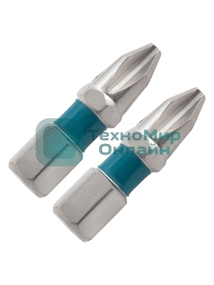 Набор бит Gross 11351 РН2x25, сталь S2, 2 шт