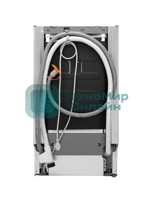 Встраиваемая посудомоечная машина Electrolux KEAC3200L, черный, 44.6 см, 10 компл., 46 дБ, класс E