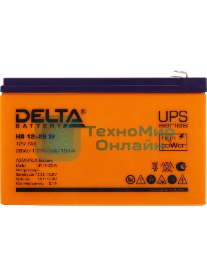 Батарея для ИБП Delta HR 12-28 W (12V, 7Ah)
