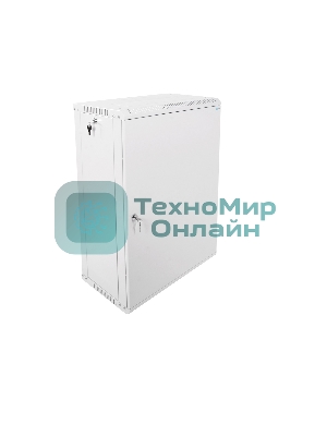 Шкаф телеком. настенный разборный 18U-Э (600х350) дверь металл (ШРН-Э-18.350.1) (1 коробка)