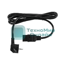 Шнур питания Rem R-16-CORD-C19-S-1.8 C19-Schuko проводник.:3x1.5мм2 1.8м 250В 16А (упак.:1шт) черный