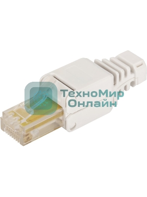 Полевой коннектор RJ-45 8P8C, неэкранированный, категории 5E