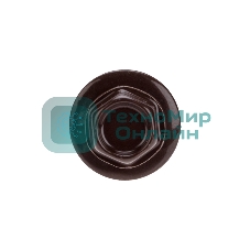 Саморез кровельный Kranz 4,8х35мм, окрашенный RAL 8017, короб (250 шт/уп)