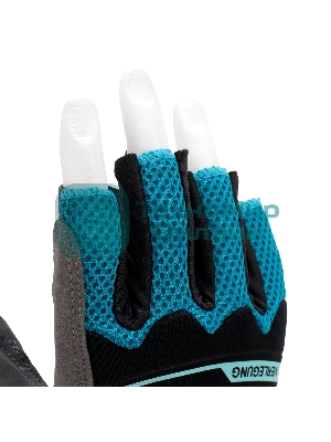 Перчатки комбинированные облегченные Gross открытые пальцы, AKTIV, размер XL (10)