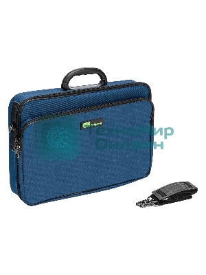 Сумка для инструмента (кейс монтера) Сибртех 470х340х110 мм, 25 карманов, наплечный ремень