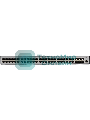 Коммутатор ORIGO Managed L3 Switch 48x1000Base-T PoE, 6x10Gbase-X SFP+, PoE Budget 370W, RJ45 Console, 19
