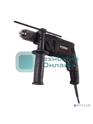 Дрель ударная FERM PDM1060P_K мощность-1200W/энергия удара-14 Дж/вес - 6,2 кг.