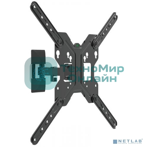 Универсальное настенное крепление для LCD, LED ТЕЛЕВИЗОРОВ Harper TVK-1755 Black, до 30кг, VESA 400x400