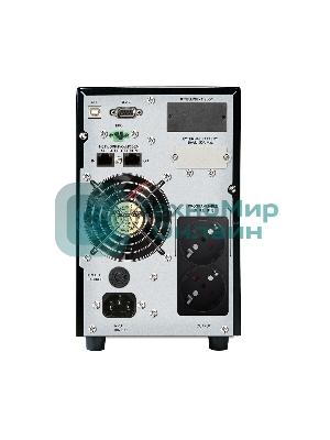 Источник бесперебойного питания CROWN On-Line CMUOA-350-1K EURO 1000VA/900W, корпус металл, TOWER, АКБ 3*12V/7AH, PF-0.9, AVR 110-300V, порт RJ-11/45+USB/RS-232, EPO, розетки 2*EURO, входной кабель 2 м, вентилятор охлаждения, автомат, слот для SNMP, порт для доп. батарейных кабинетов, ПО