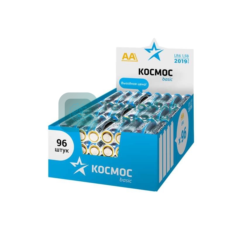 Элемент питания Космос алкалиновый AA/LR6 (уп.96шт)