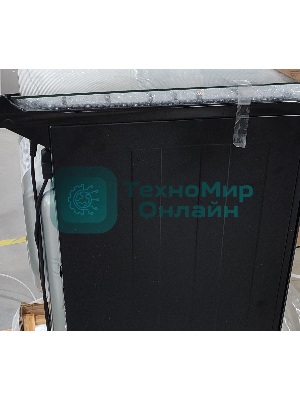 (Поврежденный товар, мятая плита) Плита газовая Gefest ПГ 6300-02 0046 черный, конфорок 4 шт, духовка 52 л, 60 см x 85 см x 60 см