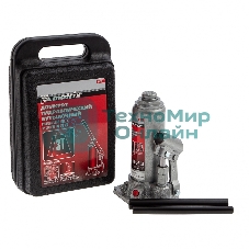 Домкрат Matrix бутылочный 3т h подъема 194–372мм в пласт. кейсе