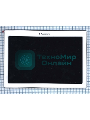 Модуль (матрица + тачскрин) для Lenovo Tab 2 A10-70 белый с рамкой