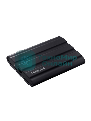 Внешний SSD Samsung T7 Shield, 4TB, USB 3.2 Gen 2 Type-C, R/W 1050/1000, черный