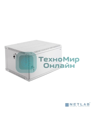 Шкаф телеком. настенный разборный 6U (600х350) дверь металл (ШРН-Э-6.350.1) (1 коробка)