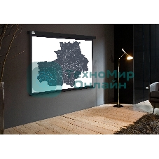 Экран Cactus 152x203см Wallscreen CS-PSW-152X203-BK 4:3 настенно-потолочный рулонный черный