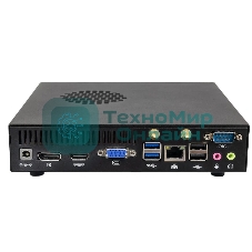 Мини ПК HIPER FACTUM FT20 Intel Core i5 14400(2.5Ghz)/16Gb/512PCISSDGb/noDVD/BT/WiFi/war 1y/1.3kg/черный/Win 11Pro + БП 120Вт/металл/VESA Адаптер на 75х75, 100х100