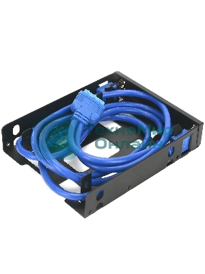 Панель с двумя портами USB 3.0 в слот 3.5 компьютерного корпуса и слот 2x2.5 CMU3-B3