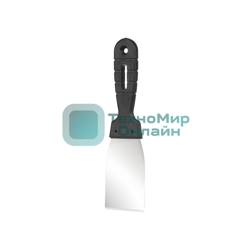 Шпатель Rexant 60 мм нержавеющая сталь, пластмассовая рукоятка