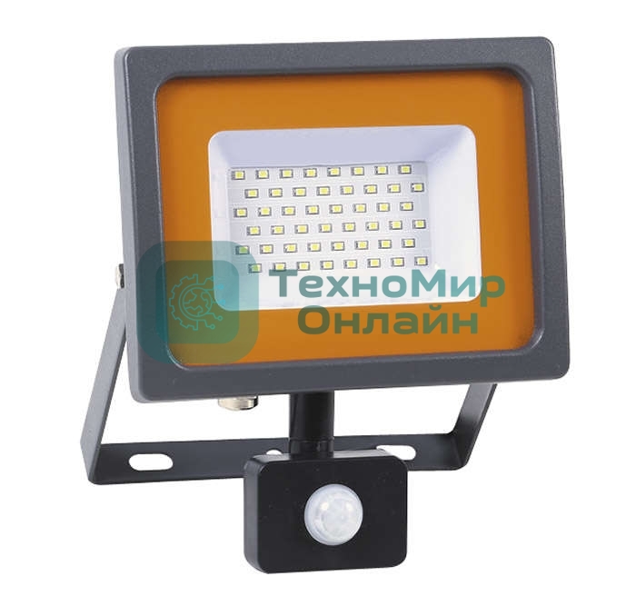 Прожектор JazzWay LED PFL-SC-SMD-30Вт sensor 30Вт IP54 6500К мат. стекло
