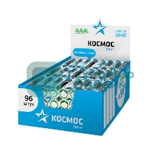 Элемент питания Космос алкалиновый LR03 (уп.96шт)