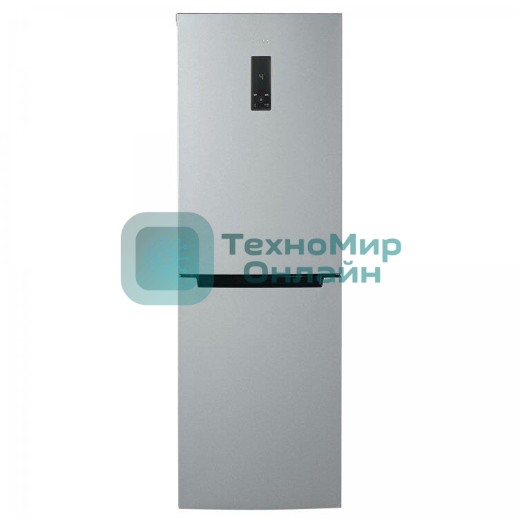 Холодильник Бирюса Б-M940NF металлик двухкамерный 210/130л морозилка снизу, No Frost