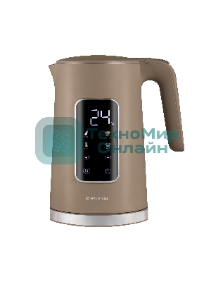 Чайник электрический Maunfeld MGK-635DBR коричневый, 1.7 л, 2200 Вт