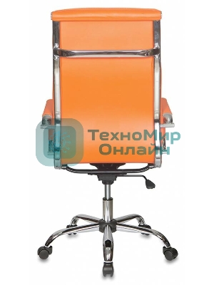 Кресло Бюрократ CH-993/orange оранжевый, экокожа
