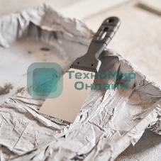 Шпатель Rexant 60 мм нержавеющая сталь, пластмассовая рукоятка