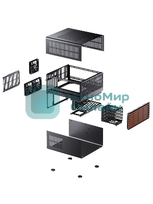 Компьютерный корпус JONSBO Computer Case N5 черный