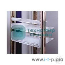 Полка перфорированная консольная 2U, глубина 400 мм (МС-40)