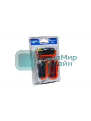 Перезаправляемые картриджи PGI 520/521 для принтеров Canon Pixma MP540/550/560/620/630/640/980/990/MX860/MX870/Pixma IP3600/IP4600/IP4700 водн заправл. 5 шт Black 19 мл Color 4*9,2 мл с чипом ProfiLine