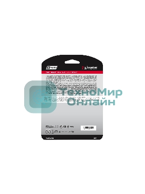 Накопитель SSD Kingston A400, 480Gb, SATA III, 2.5