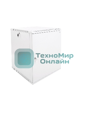Шкаф телеком. настенный разборный 15U (600х650) дверь металл (ШРН-Э-15.650.1) (1 коробка)