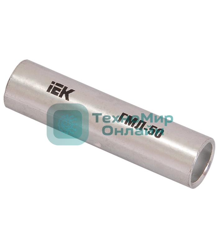 Гильза IEK UGTY10-006-04 ГМЛ-6 медная луженая соединительная IEK