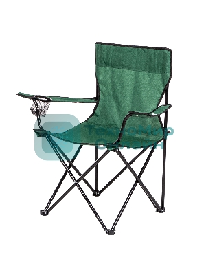 Стул складной Palisad Camping с подлокотниками и подстаканниками 81х51х86 см