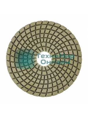 Алмазный гибкий шлифовальный круг Matrix, 100 мм, P 200, мокрое шлифование, 5 шт.