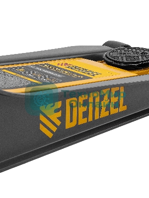 Домкрат гидравлический подкатной Denzel 3 т, 85-610 мм, быстрый подъем, низ. подхват, проф, SUV