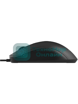 Мышь проводная Philips SPK7214 черный, 1600 dpi, USB, кнопки - 4