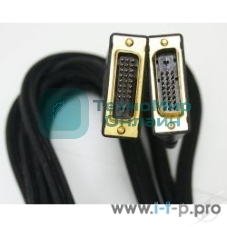 Кабель DVI-D dual link Gembird, 3.0м, 25M/25M, экран, феррит.кольца, пакет