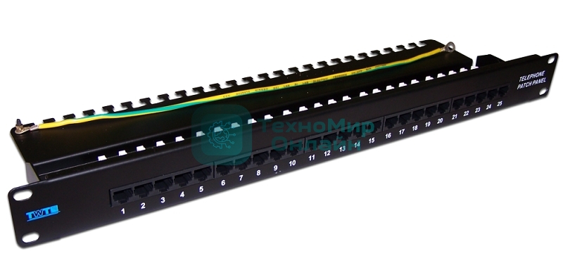 Патч-панель телефонная, 19