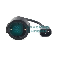 Удлинительный кабель питания Gembird/Cablexpert,C14 - евро-розетка, PC-SFC14M-01
