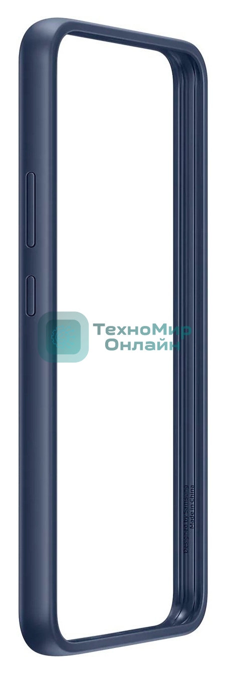 Чехол (клип-кейс) Samsung для Samsung Galaxy S22+ Frame Cover прозрачный/темно-синий (EF-MS906CNEGRU)