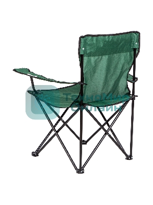 Стул складной Palisad Camping с подлокотниками и подстаканниками 81х51х86 см