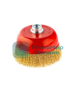 Щетка Matrix для УШМ, 125 мм, М14, 