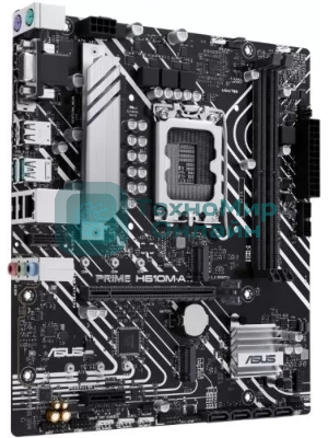 Материнская плата ASUS PRIME H610M-A-CSM, LGA 1700, Intel H610, 2xDDR5, 4xSATA, 2xM.2 PCIe 3.0 (x2, x4), 1xPCIe 4.0 x16, 1xPCIe x1, 1xHDMI, 1xDP, 1xVGA, 2xUSB-A 3.2 Gen 2, 4xUSB-A 2.0, 1x 1Gb LAN, 3x3.5 мм, 7.1, mATX