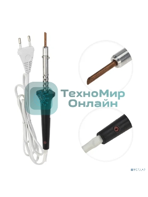 Паяльник Rexant, керам.нагреватель, 40 Вт, 230 В, ЭПСН